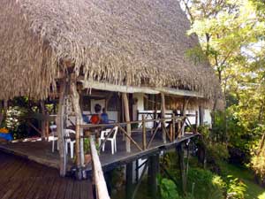 Tree Tops Bed and Breakfast Terrace near Nosara, Costa Rica